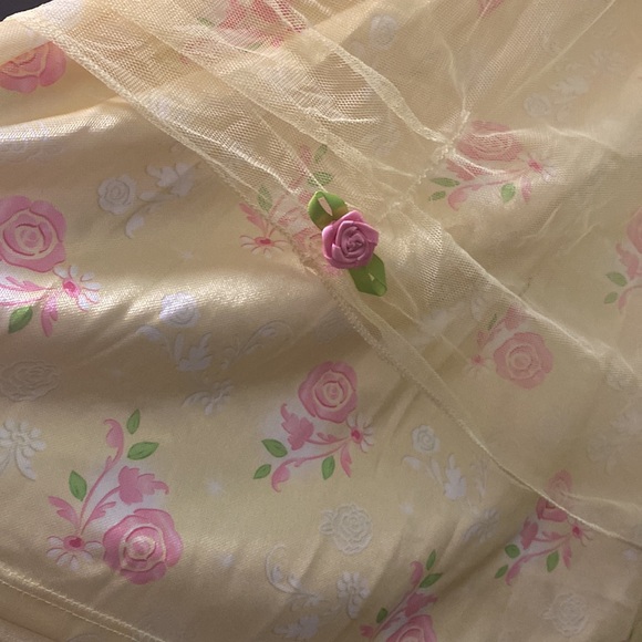 Disney Beauty and The Beast Night Dress Pajamas size 3t Disney Princess Belle - Picture 9 of 10